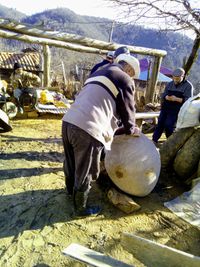 Die Produzenten in Georgien